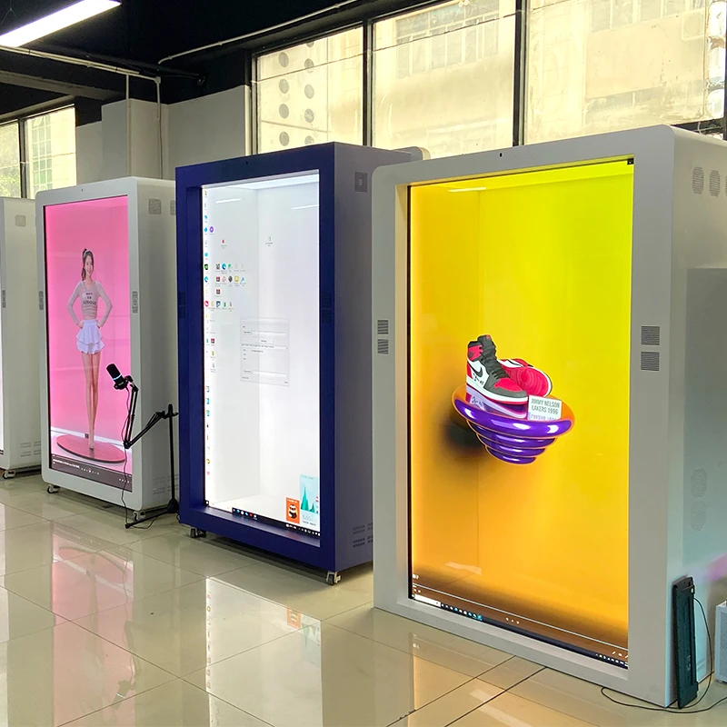 Transparent Display Product Showcase