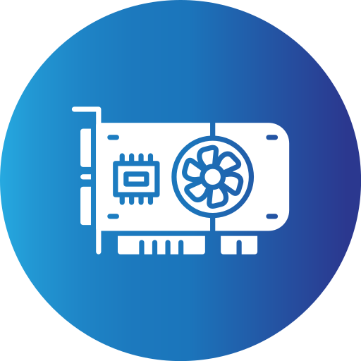 Icône Carte Graphique GPU